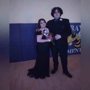 Black ladivine size 3xl prom dress!